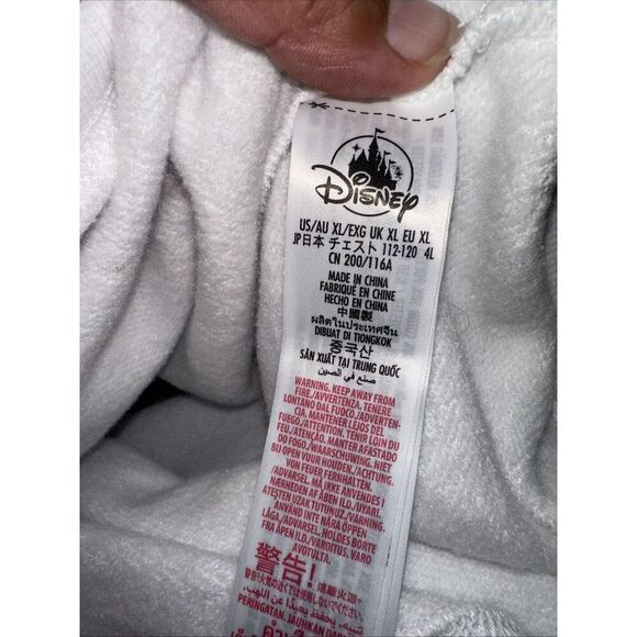 Walt Disney World Sweater Adult XL White/Red Mickey Mouse Standing Parks - Picture 5 of 5